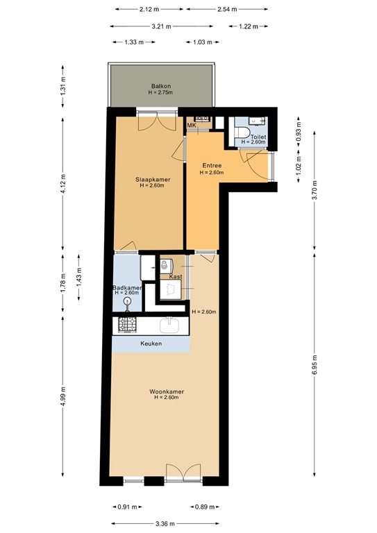 mediumsize floorplan